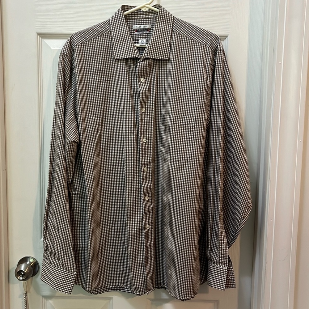Van Heusen Dress Shirt size 17.5